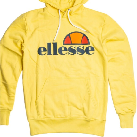 Ellesse Yellow Hoodie with Logo - Picture 6 of 6